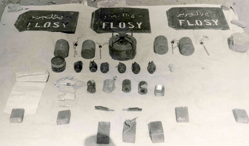 Aden - FLOSY arms cache