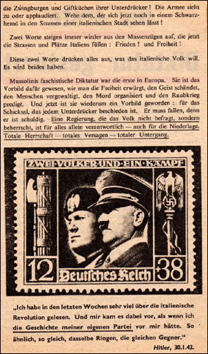 British Propaganda Leaflet G.53