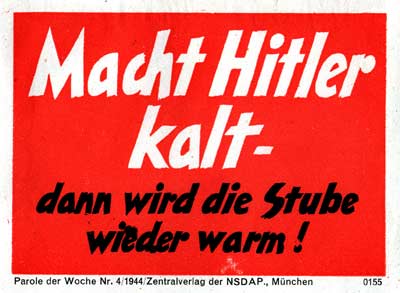 H.300A, Parole der Woche, 4/1943