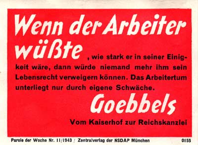 H.339, Parole der Woche, 11/1943