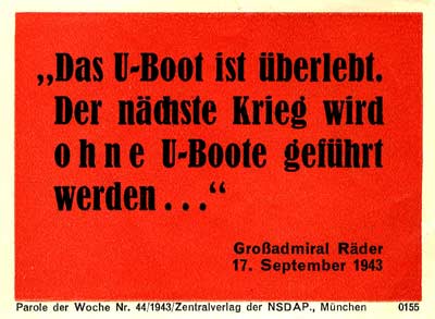 H.591, Parole der Woche, 44/1943
