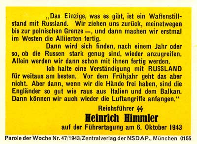 H.620, Parole der Woche, 47/1943