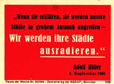 H.912, Parole der Woche, 20/1944