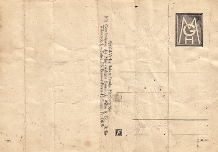 H.1375 / Q.76, Song of the 9th People's Grenadier Division postcard