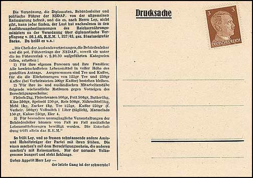 The British "Robert Ley" Propaganda Postcard