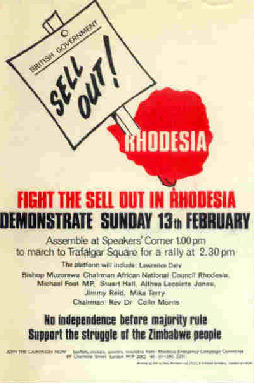 British Protest Poster