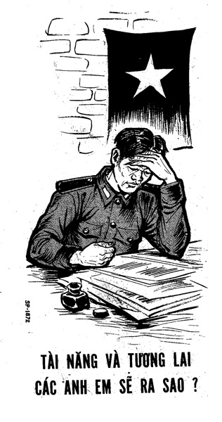 Vietnam War propaganda leaflet SP-1872