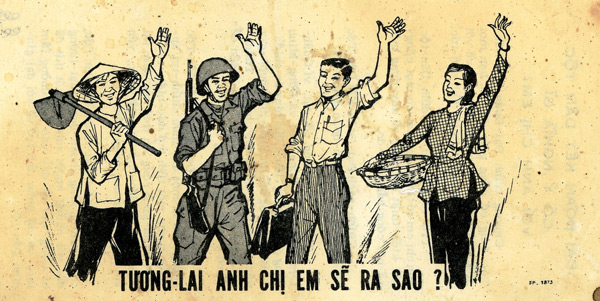 Vietnam Propaganda Leaflet: SP-1873, WHAT IS YOUR FUTURE?