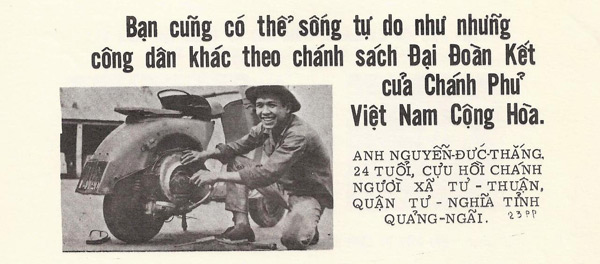 Vietnam War propaganda leaflet SP-2339, You can become a Free Citizen under the Dai Doan Ket Policy of the Government of Vietnam