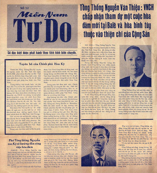 Newspaper Tu Du (Special Edition No. 52)