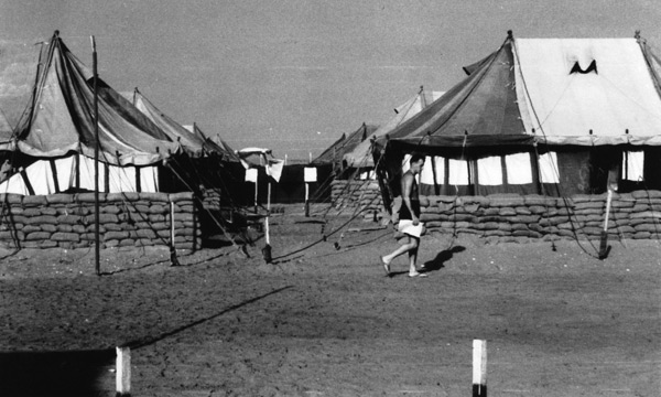 A Typical British Military Camp  in Radfan, Aden