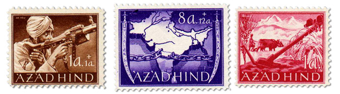The Azad Hind Stamps