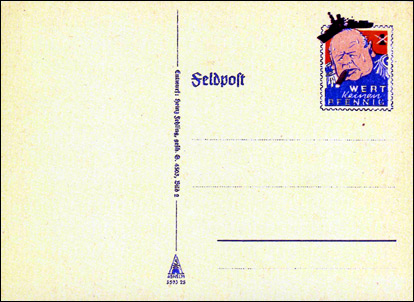 The Fehling Churchill Postcard.