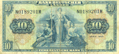 The Genuine West German 10 Mark Note