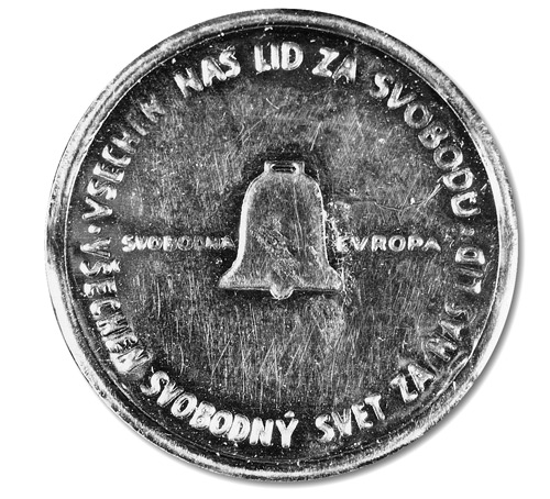 The Radio Free Europe 25 Heller Coin