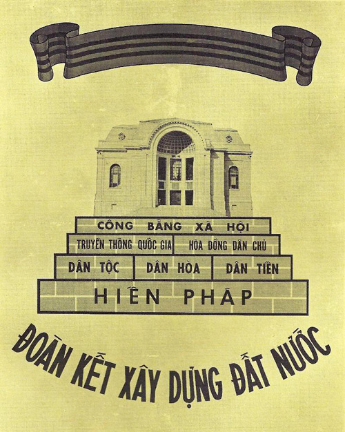 Vietnam War propaganda Poster 2077