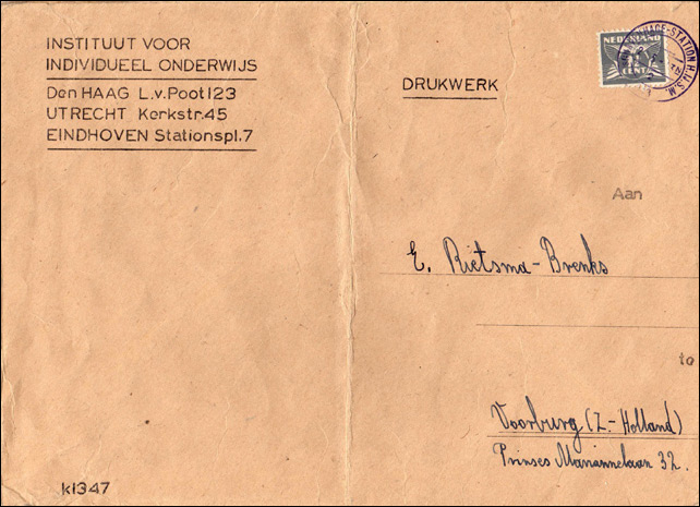 Propaganda stamps - The Dutch "Seagull" Forgery