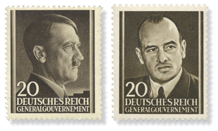 Propaganda stamps - Frank parody