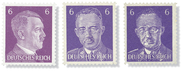 Propaganda stamps - Himmler parody