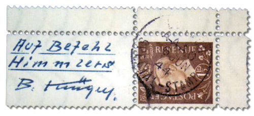 German Parody with Kruger Autograph and Comment
