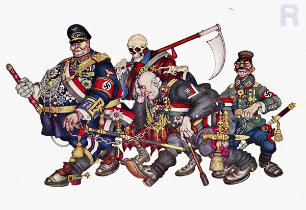 Il Duce by Arthur Szyk