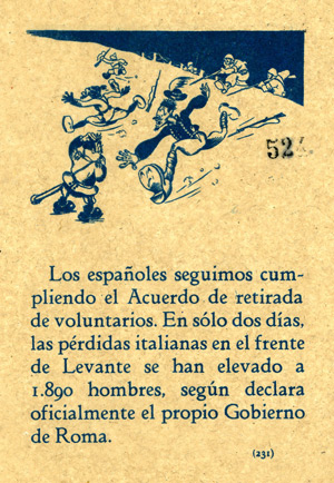 Spanish Civil War propaganda leaflet