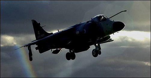 The Royal Navy Sea Harrier 