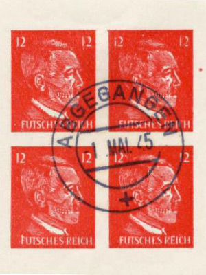 Reproductions and Facsimiles of the American Hitler Skull Stamps