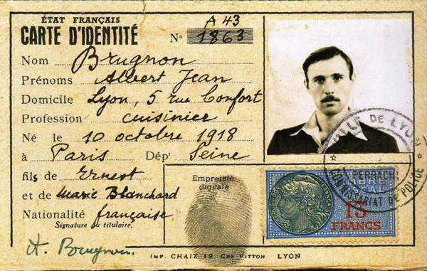 Forged OSS Identity Card