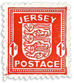 The Channel Islands WWII postage stamp