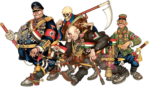 Il Duce by Arthur Szyk