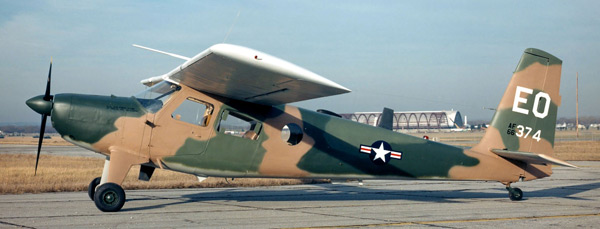 Helio U-10 used in Vietnam for PSYOP