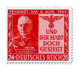 Propaganda stamps - The Witzleben Parody