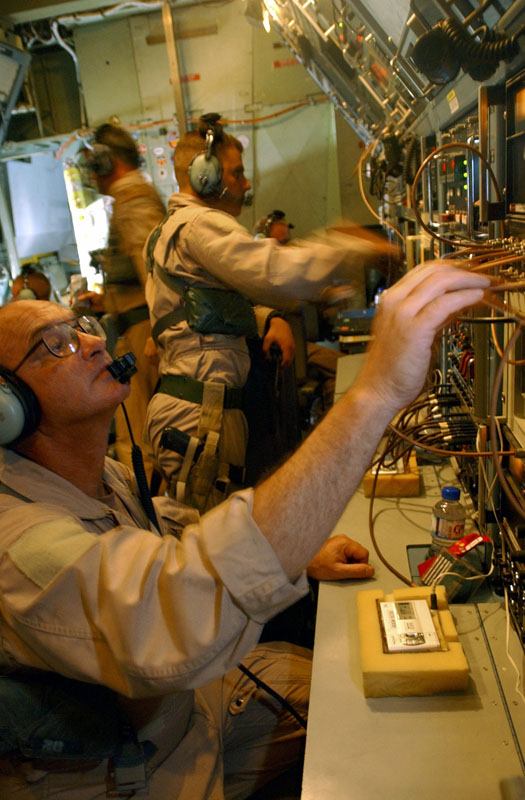 US Military personnel assigned to the 4th  Psychological  Operations
