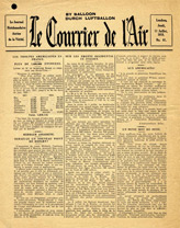 No Code, Le Courrier de l'Air, 11 Juillet 1918, No. 61 - Les Troupes Am&eacute;ricains En France - Plus De 1, 000, 000 Envoy&eacute;es