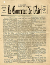 No Code, Le Courrier de l'Air, 25 Juillet 1918, No. 63 - La Victoire Des Alli&eacute;es