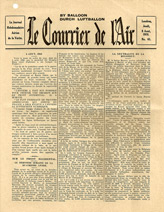 Random PSYOP leaflet - Le Courrier de l'Air, 8 Ao�t 1918, No. 65 - 4 Ao�t, 1918
