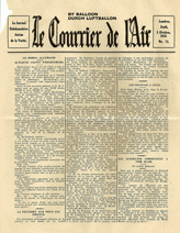 Random PSYOP leaflet - Le Courrier de l'Air, 3 Octobre 1918, No. 73 - La Morale Allemande - Quelques Lignes D'Hindenburg 