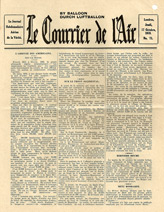 Le Courrier de l'Air, 17 Octobre 1918, No. 75 - L'Arriv�e Des Am�ricains
