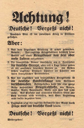 EH.151, Achtung! Deutsche! Verge&szlig;t nicht!