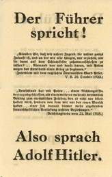 EH.288, Der F&uuml;hrer spricht