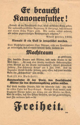 Random PSYOP leaflet - Who Pays For Hitler's War?