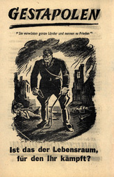 Random PSYOP leaflet - Gestapolen