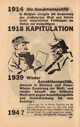 Random PSYOP leaflet - 1914 The Annexation policy