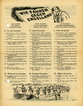 Random PSYOP leaflet - We Journey Against England