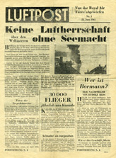 Random PSYOP leaflet - Luftpost, No. 5A,  23 June 1941