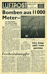 Random PSYOP leaflet - Luftpost, No. 19, 23 September 1941