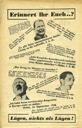 Random PSYOP leaflet - 3 Powers - 1 Aim