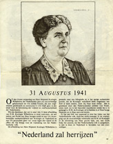 Random PSYOP leaflet - Queen Wilhelmenia's birthday 