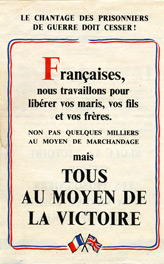 Random PSYOP leaflet - Blackmail of prisoners must end